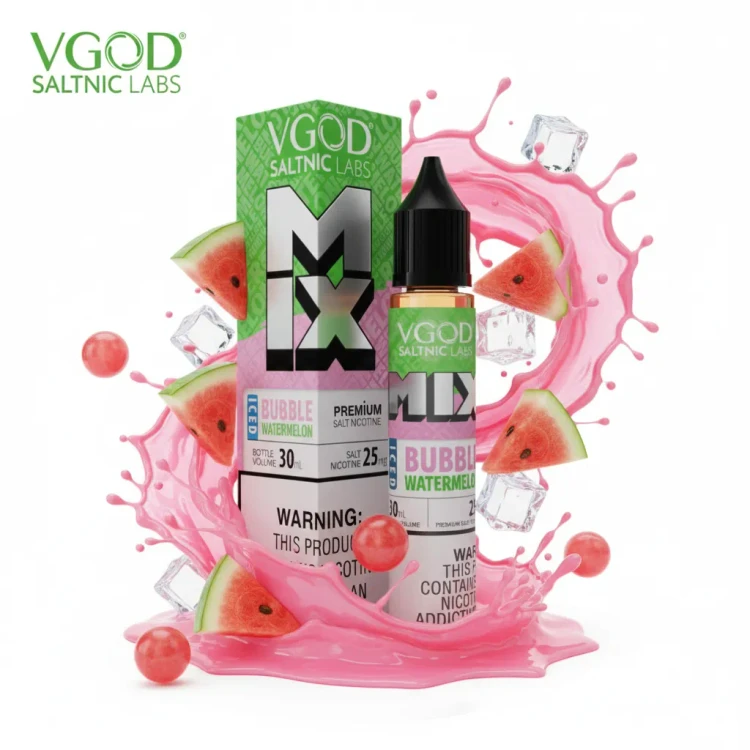 سالت ویگاد Mix Bubble Watermelon Ice