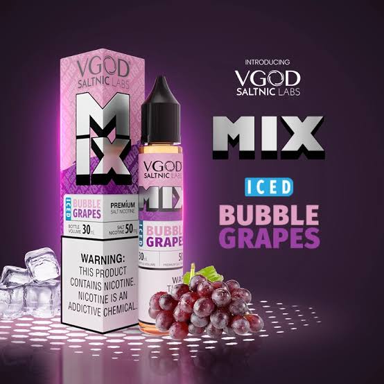 سالت ویگاد Mix Bubble Grapes Ice