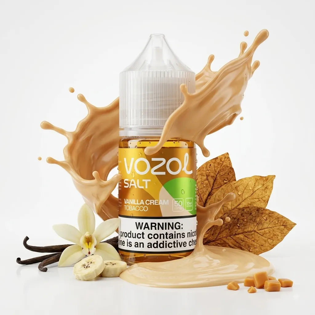 سالت وزول Vanilla Cream Tobacco